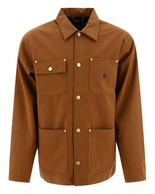 Carhartt Brown "Michigan" Jacket for men