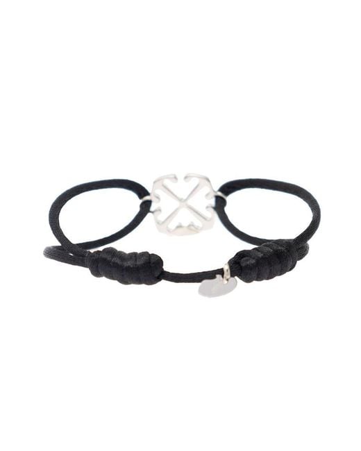 Off-White c/o Virgil Abloh Arrows-motif Logo Enfraved Bracelet in Black for  Men