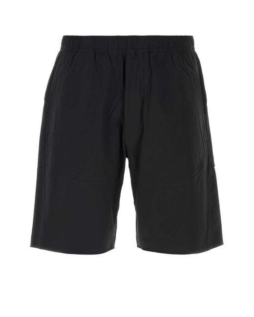 Stone Island Black Shorts for men