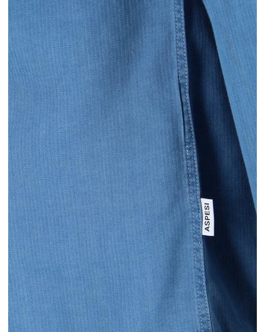 Aspesi Blue 'model C' Shirt for men