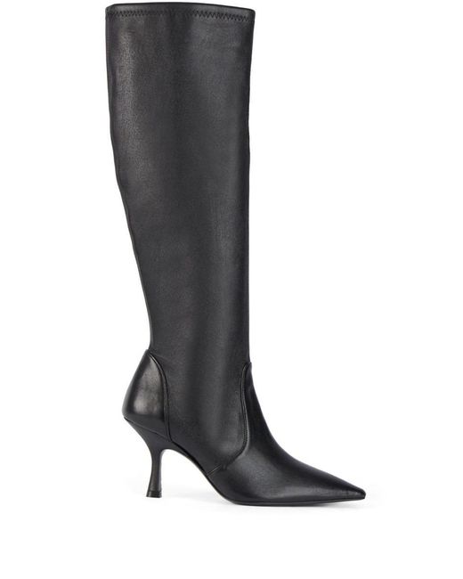 Stuart Weitzman Blue Luxurious Leather Boots For