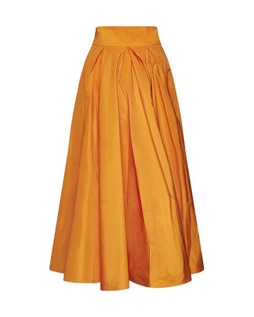 Sara Roka Orange Skirts