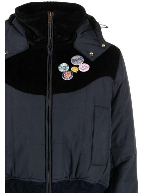 Golden Goose Deluxe Brand Black Pin-embellished Hooded Jacket