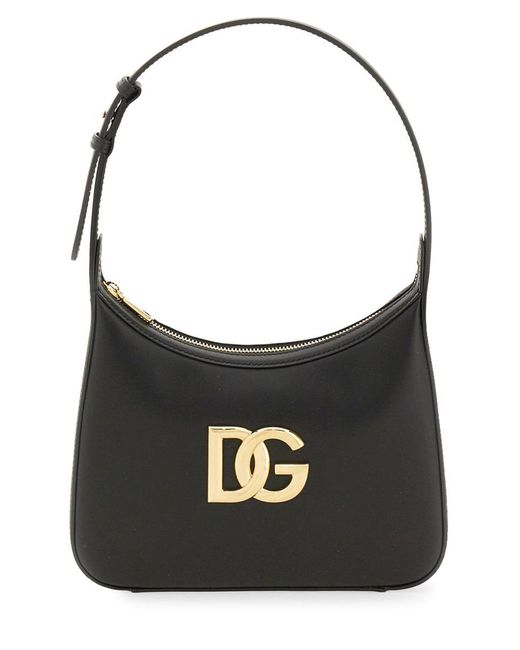 Dolce & Gabbana Black "3.5" Shoulder Bag