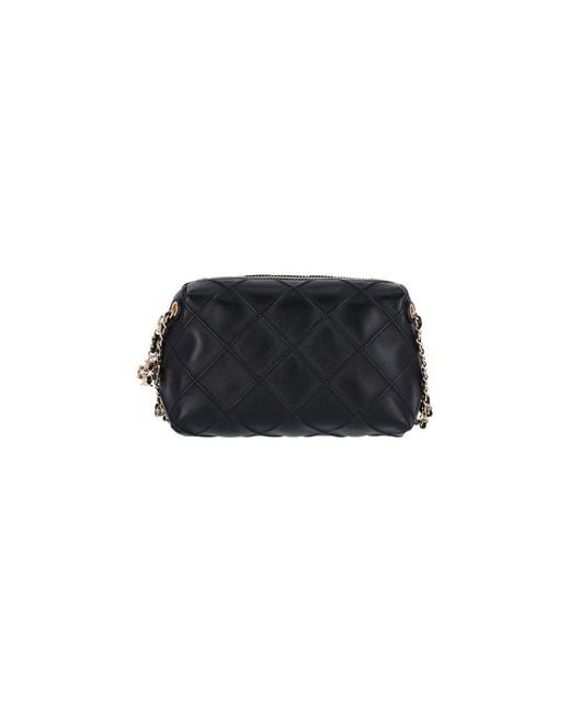 Tory Burch Black Mini Crossbody Bag "Fleming"