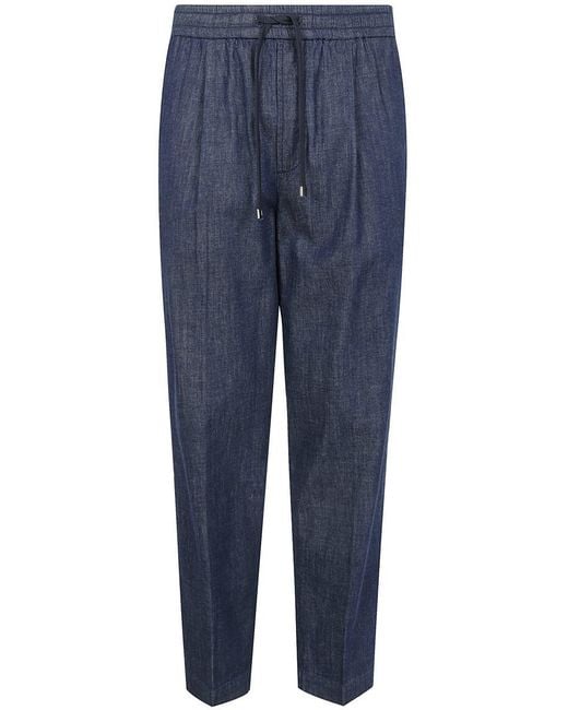 Jacob Cohen Blue Low Fit Carrot Daniel Denim Trousers for men