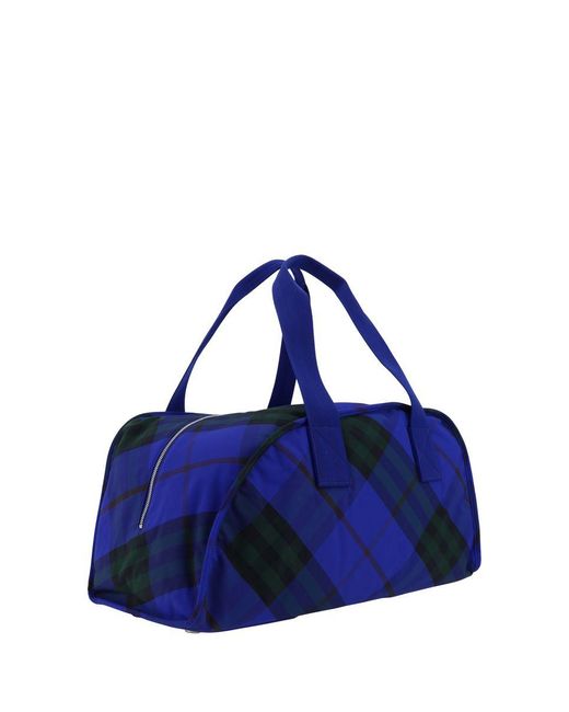 Burberry Blue Travel Bags for men
