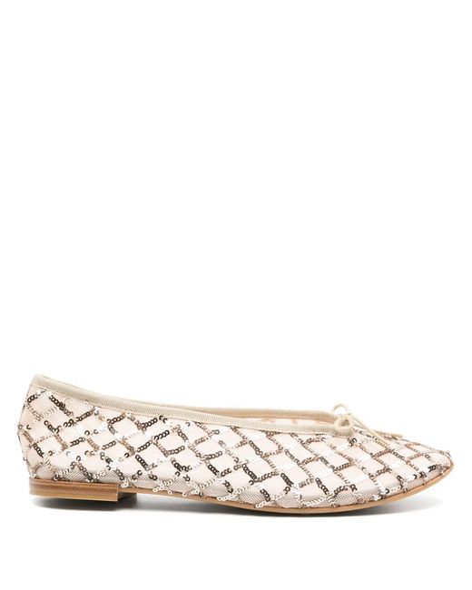 Repetto Natural Lilouh Gom Shoes
