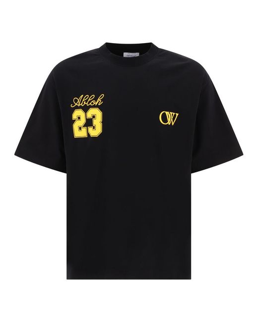 Off-White c/o Virgil Abloh Black Off- "Skate" T-Shirt for men