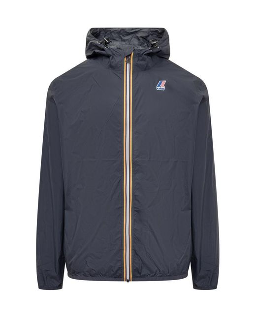 K-Way Blue Le Vrai 4.0 Jacket for men
