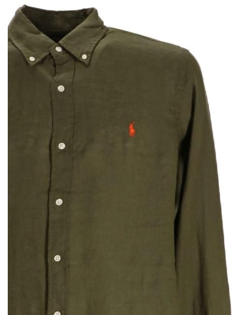 Polo Ralph Lauren Green Shirts for men