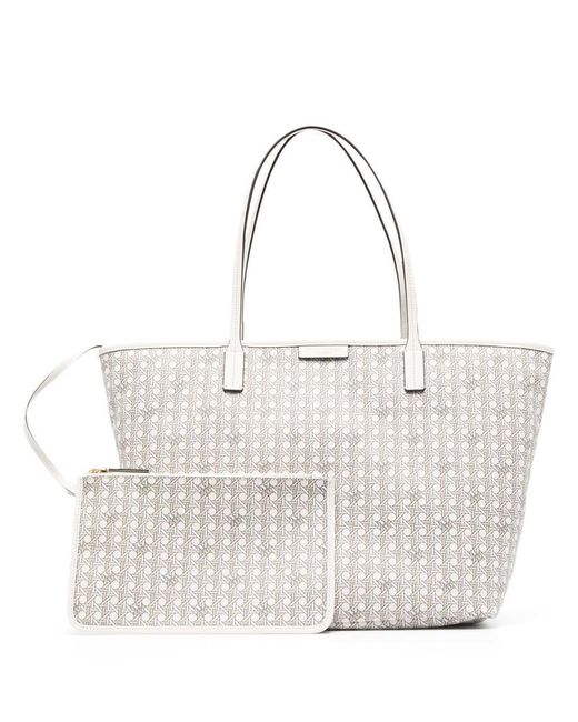 Tory Burch Ever-ready Tote Bag in White | Lyst