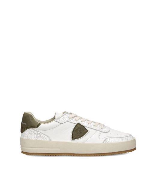 Philippe Model White Sneakers for men