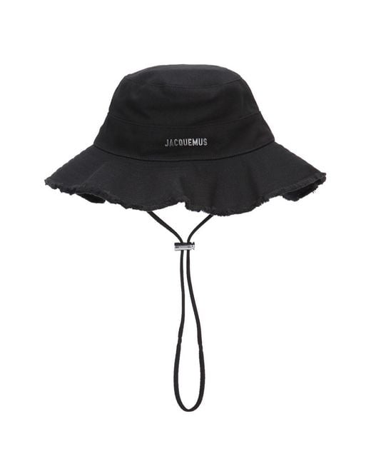 Jacquemus Black Hats And Headbands