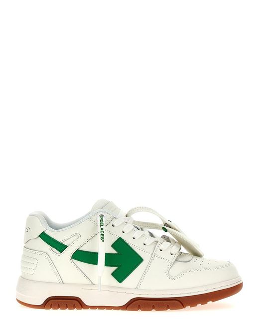 Off-White c/o Virgil Abloh Green 'out Of Office' Sneakers for men