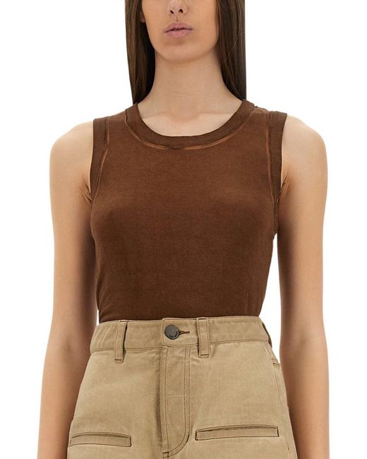 Uma Wang Brown Top "Ti"