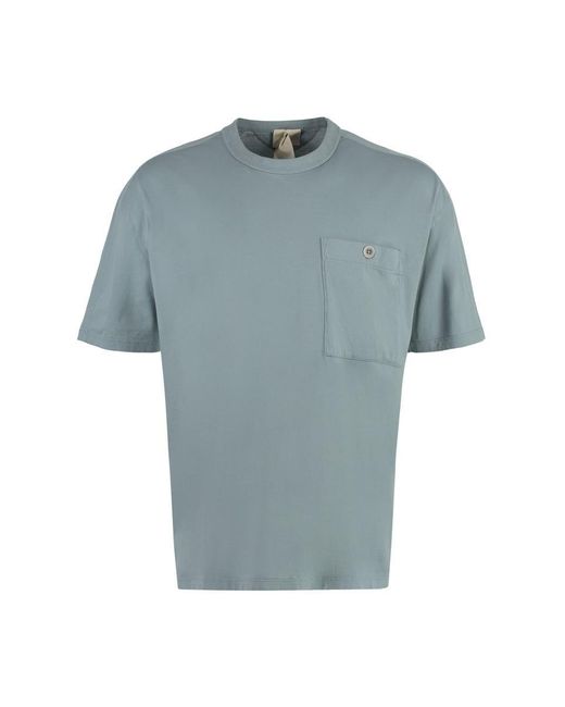 C P Company Blue Cotton T-shirt for men