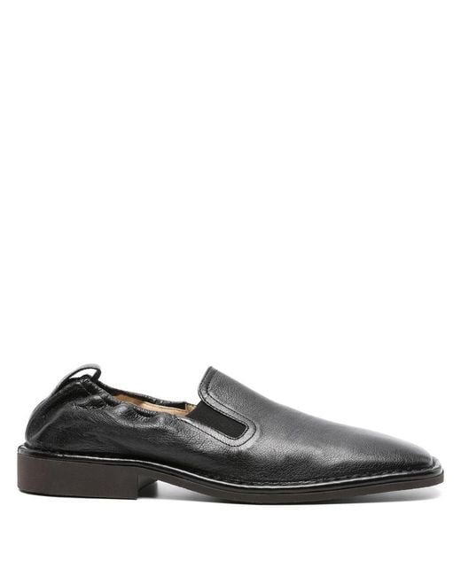 Lemaire Black Soft Loafers Shoes for men