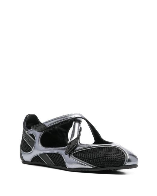 The Attico Black Flat Shoes