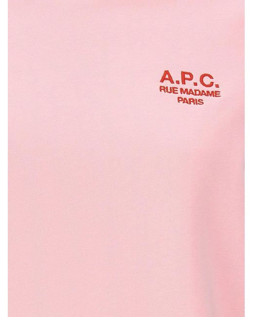 A.P.C. Pink Skye Sweatshirt