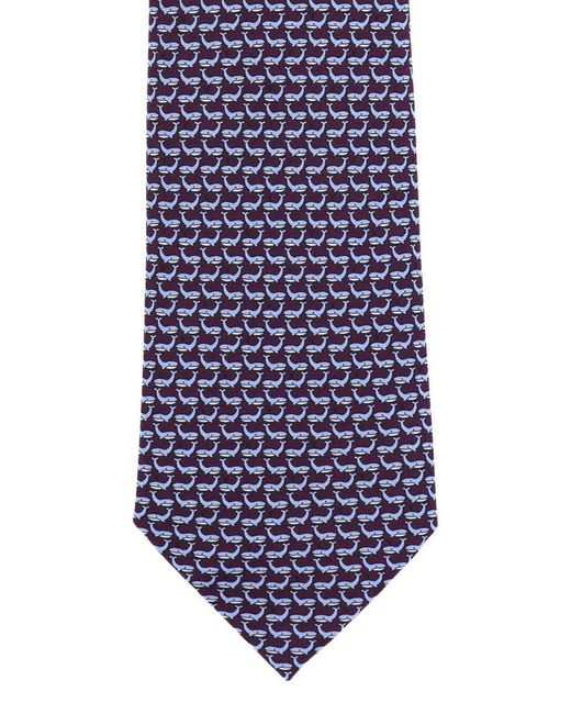 Zegna Purple Ties for men