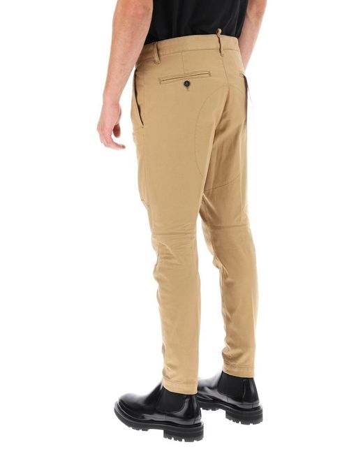 DSquared² Natural 'sexy Chino' Pants for men