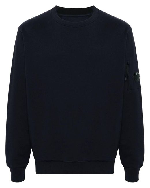 C P Company Blue Sweaters for men