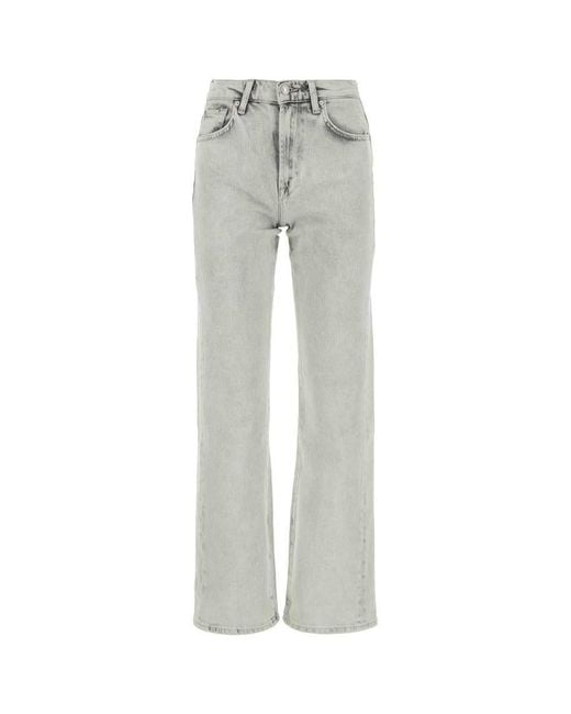 7 For All Mankind Even For All Kind Jeans in Gray | Lyst