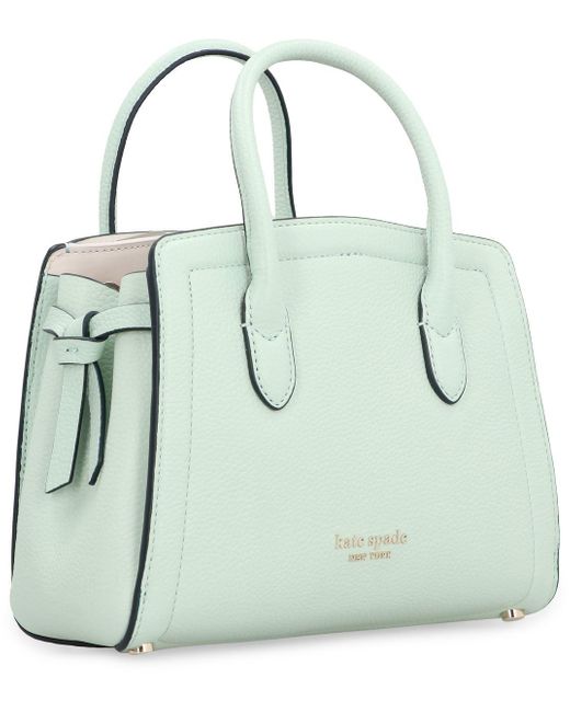 Kate Spade Green Satchel Leather Mini Handbag