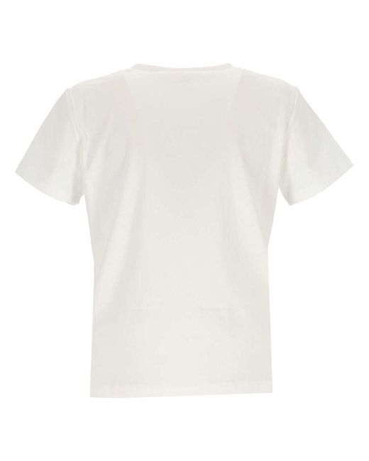 Pinko White T-shirts And Polos
