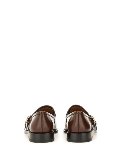 Marni Brown Bambi 3.0" Moccasin
