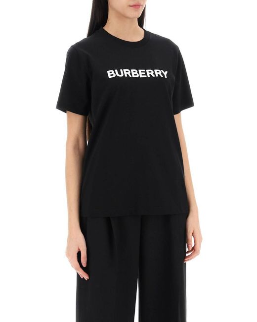 Burberry Black Margot Logo T-Shirt