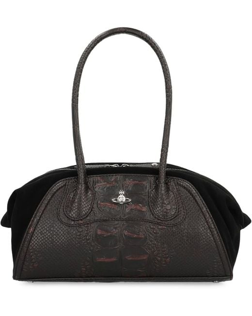 Vivienne Westwood Black Shirley Small Handbag