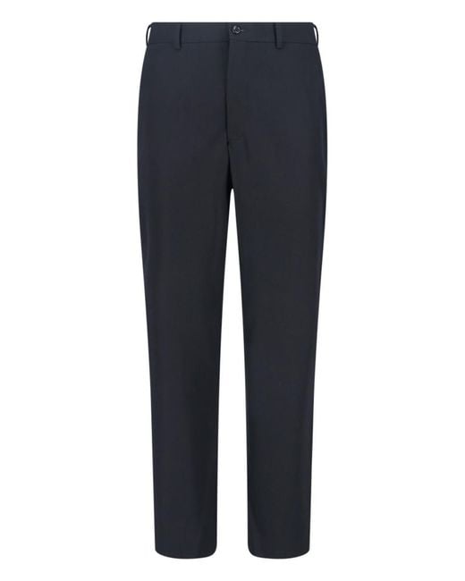 Comme des Garçons Blue Trousers for men