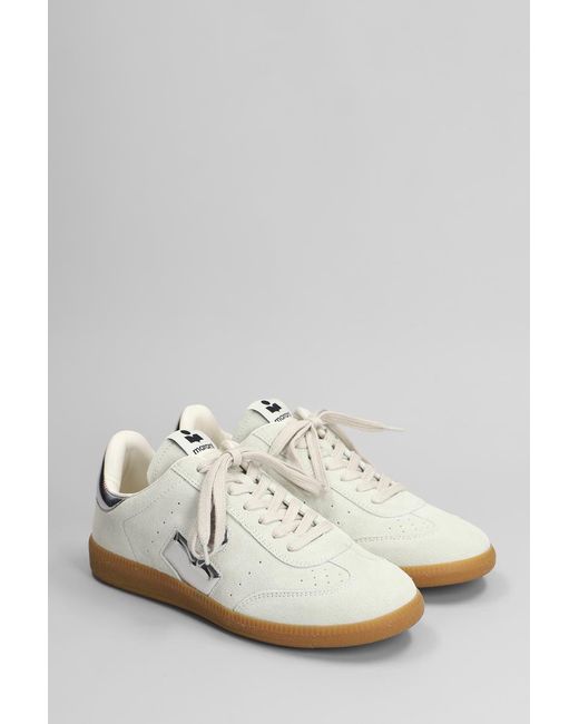 Isabel Marant White Bryce Sneakers