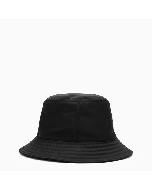 Givenchy Black Bucket Hat In A Technical for men