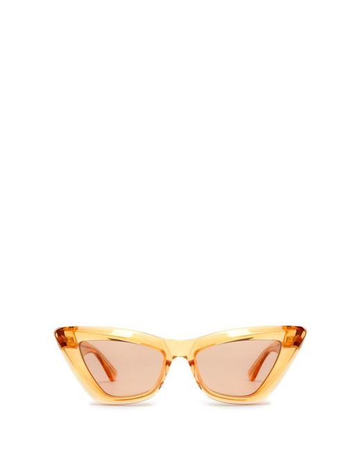 Bottega Veneta Orange Sunglasses