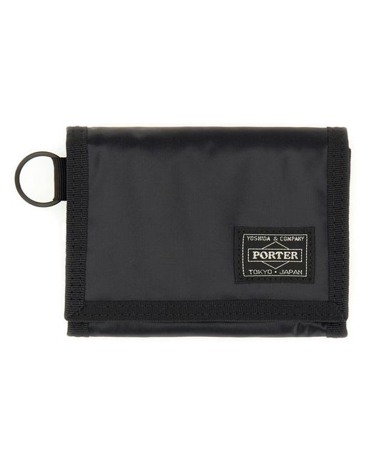Porter-Yoshida and Co Black "Capsule" Wallet for men