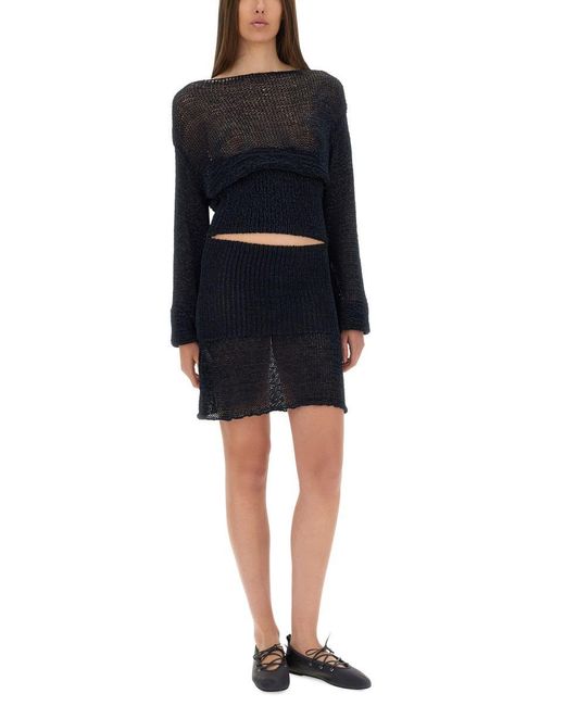 Paloma Wool Black Top "Mosto"