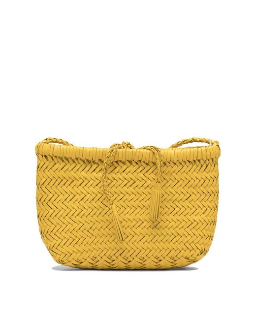 Dragon Diffusion Yellow Bucket Bag "Minsu Bag"
