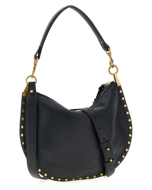 Isabel Marant Black 'Oskan Soft Zip' Handbag