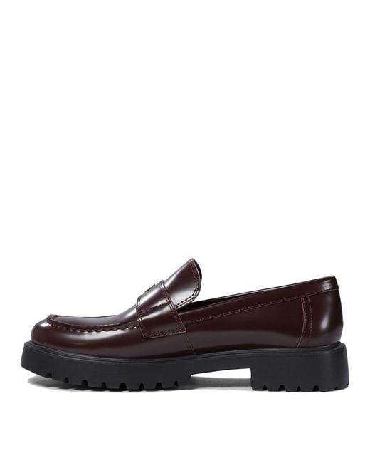 Tory Burch Brown Chic Leather Loafers & Slippers For