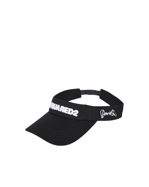 DSquared² Black Hats for men