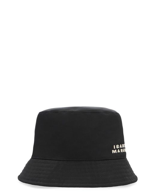 Isabel Marant Black Haley Bucket Hat