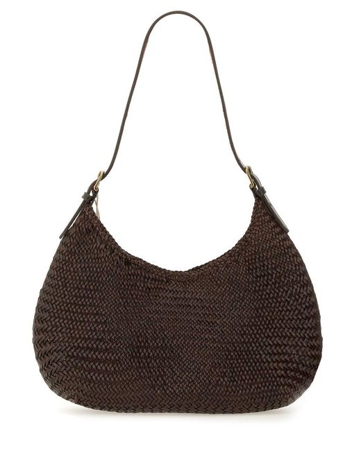 Dragon Diffusion Brown Half Moon Bag