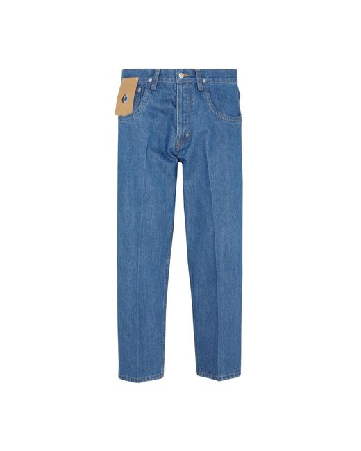 Craig Green Denim Fluffy Hole Jeans in Blue for Men | Lyst