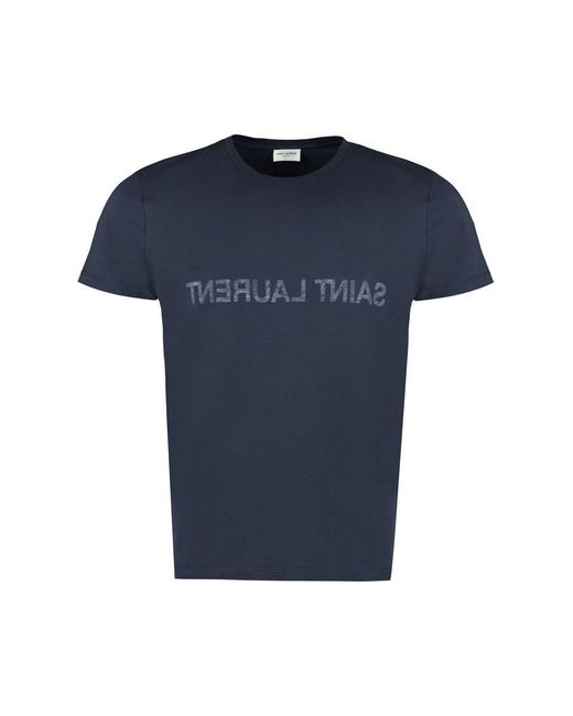 Saint Laurent Blue T-shirts & Tops for men