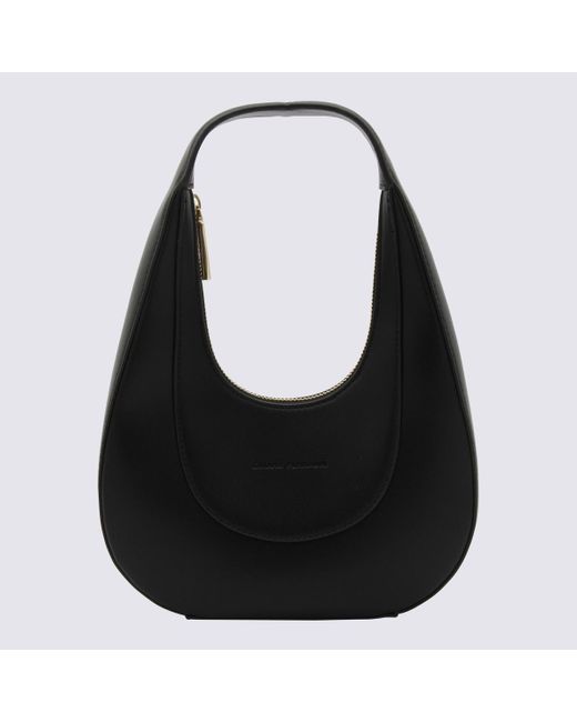 Chiara Ferragni Black Caia Top Handle Bag