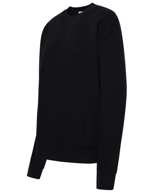 J.W. Anderson Black Cotton Sweatshirt