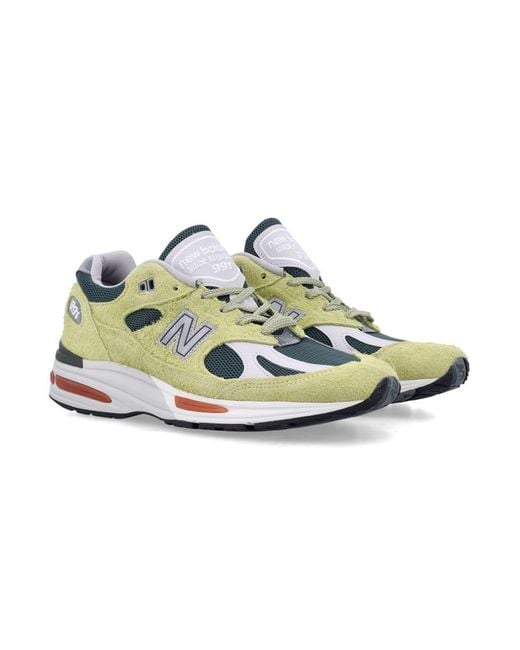 New Balance Green Uk 991V2